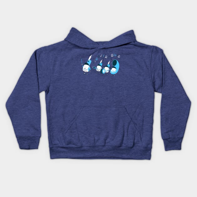 March-Mallow Band Kids Hoodie by TipTop